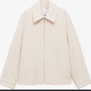 Mango Wool Blend Jacket